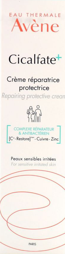 Cicalfate + Crème Réparatrice Protectrice une crème pour toute la famille au complexe réparateur et antibactérien dédiée aux peaux sensibles irritées