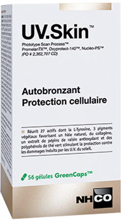 UV Skin autobronzant protection cellulaire